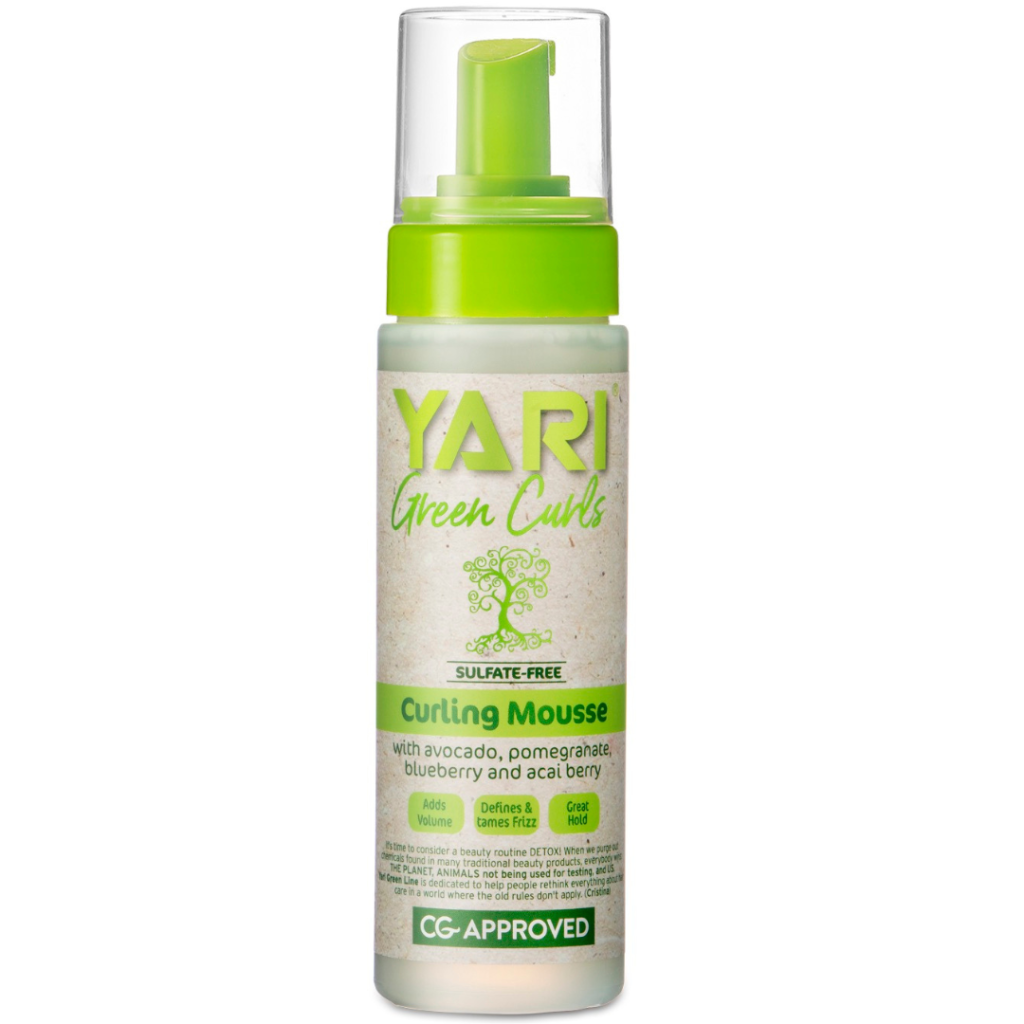 Пяна за дефинирани къдрици и обем, Curling Mousse Green Curls 220мл