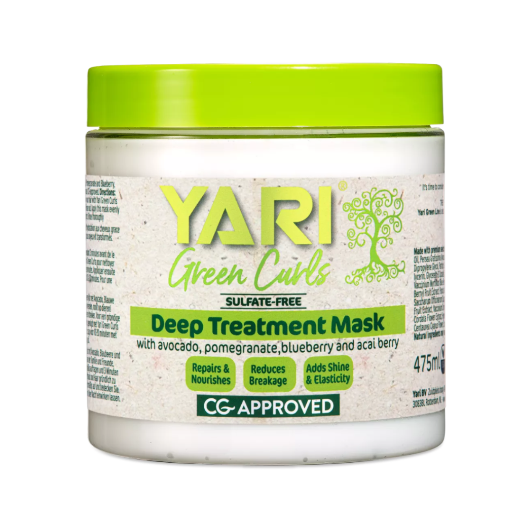 Дълбоко подхранваща маска за хидратация, Deep Treatment Green Curls 475мл