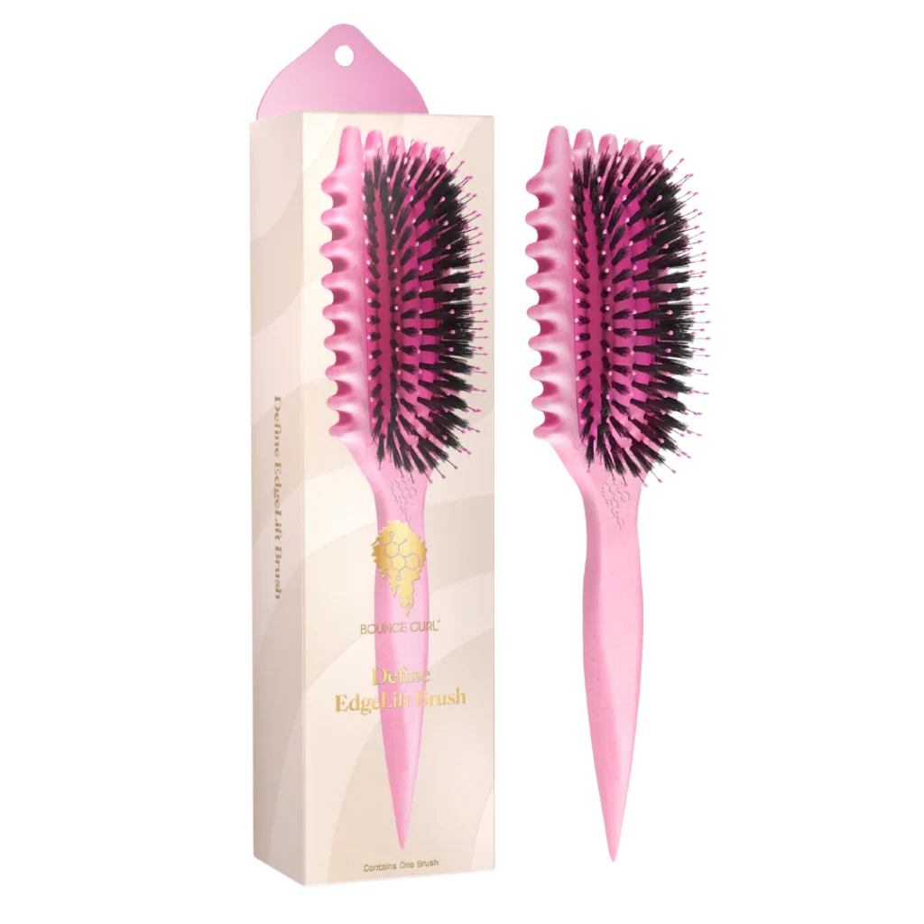 Четка за дефиниция с гладко оформени къдрици, Define EdgeLift Brush, Pink