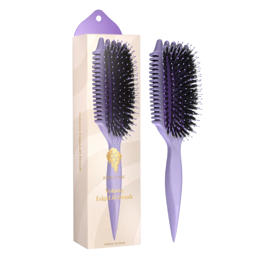Четка за обем и гладко дефинирани къдрици, Volume EdgeLift Brush, Purple