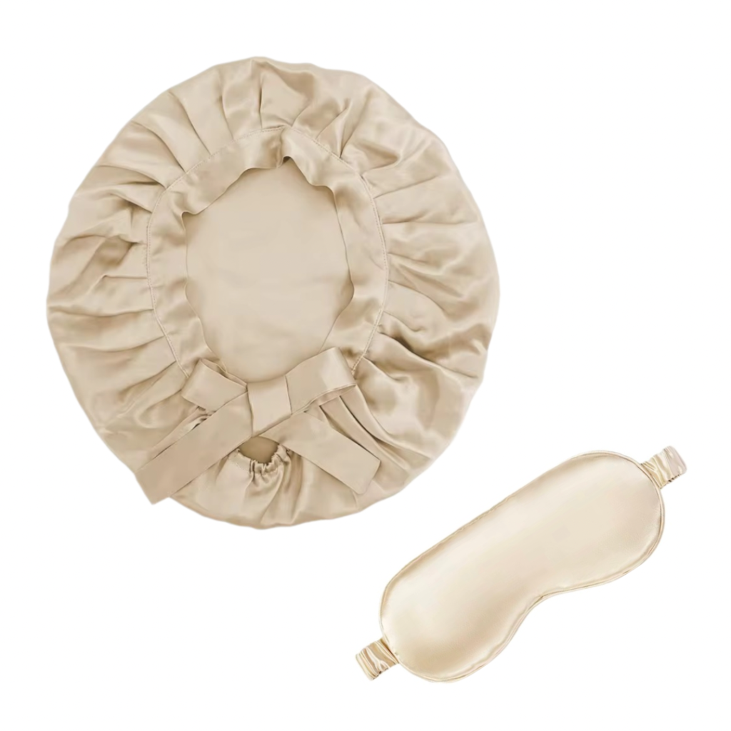 Копринен комплект за сън, 100% Mulberry Silk, Champagne Kiss