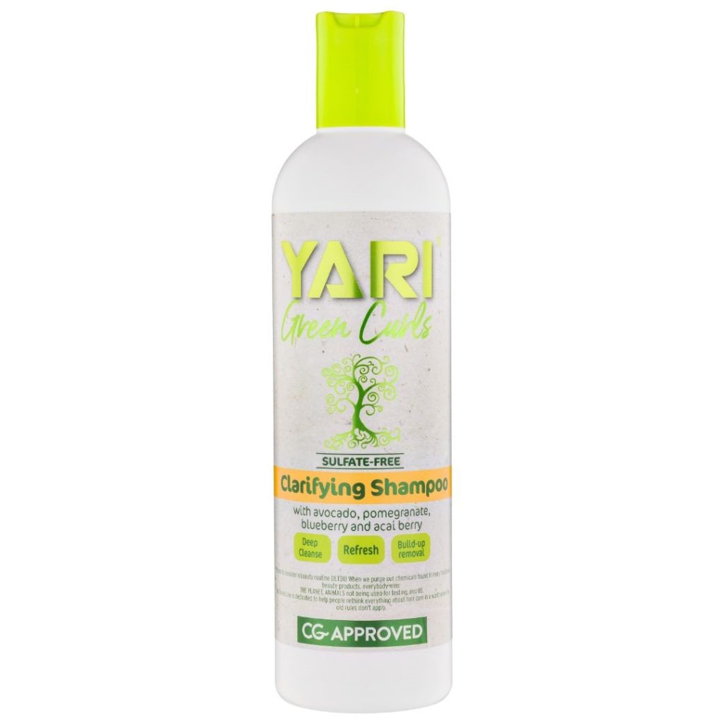 Дълбоко почистващ шампоан за свежест, Green Curls Clarifying Shampoo 355мл